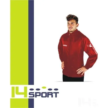 Šusťáková bunda LEGEA ITALIA VEL. S, barva 0012 červená, velikost S