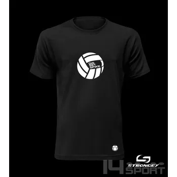 Chlapecké tričko Chlapecké triko STRONGEY DIG SET SPIKE BLACK, velikost 11 let