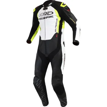 Moto kombinéza Jednodílná kombinéza XRC Circuito men Tech10 black/white/fluo vel. 60