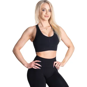 Podprsenka Better Bodies SCRUNCH SPORTS BRA BLACK – sportovní podprsenka Better Bodies černá Velikost: S