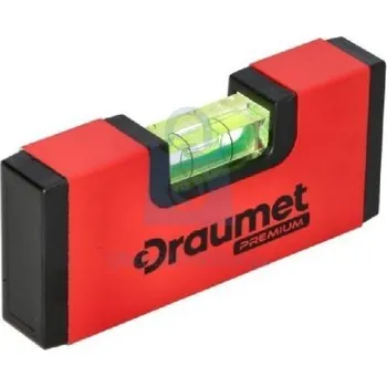 Vodováha Vodováha magnetická mini, Draumet 1 libela, balení 1 ks