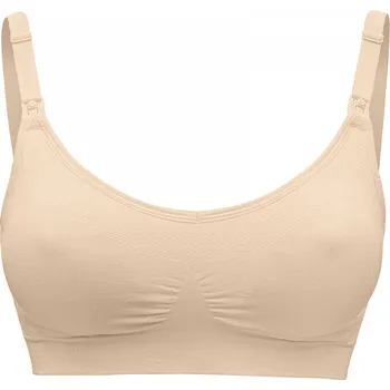 Medela Ultra těhotenská a kojicí podprsenka Keep Cool™ Barva: béžová, Velikost: XXL