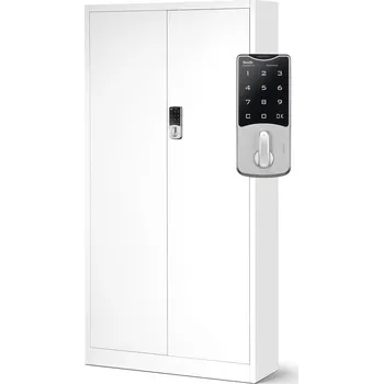 Šatní skříň Lékařská Skříň se šifrováním na spisy, se zámkem JAN NOWAK DANIEL: bílá