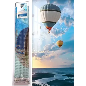 Puzzle Norimpex Diamantové malování Horkovzdušné balóny 80x40cm
