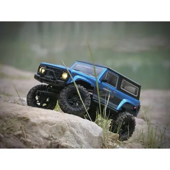 RC model auta Mini Crawler Absima / Hobby Plus CR-18P Brushless 2024 Rushmore 1:18 RTR - modrý