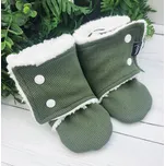 Kulišárny Capáčky barefoot s beránkem wafle MECHOVÁ VELIKOST: 1 délka stélky: 11cm