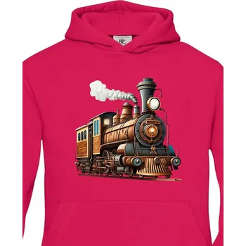 Chlapecká mikina Dětská mikina Lokomotiva, Barva Purpurová Bezvatriko.cz 1826