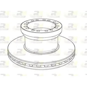 Brzdový kotouč ROADHOUSE Brzdový kotouč - 330 mm RDH NSX1155.20