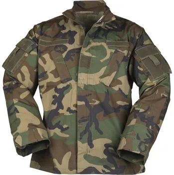 Pánské oblečení MIL-TEC® Blůza US typ ACU rip-stop polní WOODLAND velikost: S