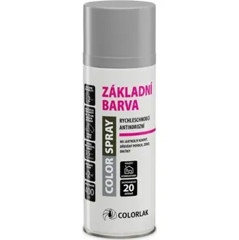 Barva ve spreji Colorlak Sprej Color, základní barva šedá C0110, 400 ml