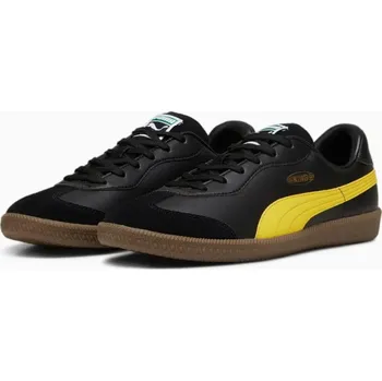 Pánská sálová obuv PUMA KING 21 IT SÁLOVKY PÁNSKÉ - Černá, Žlutá - velikost 7,5 uk