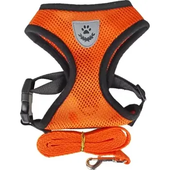 Vodítko pro psa REFLEX Kšírky pro psa s vodítkem S - oranžové