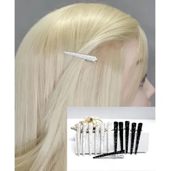 Spona betka do vlasů Black & white ( sada 4ks) BT12