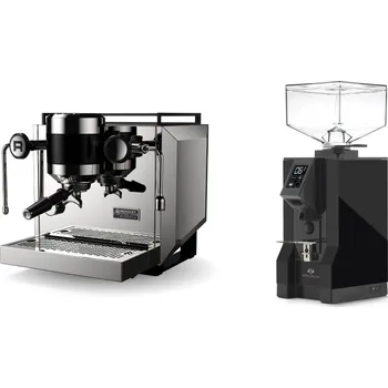 Kávovar Rocket Espresso Bicocca, stainless silver + Eureka Mignon…