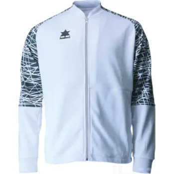 Pánská mikina Mikina LUANVI PLAYER, barva 0999 bílá, velikost S