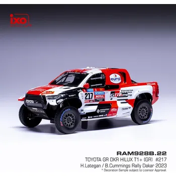 autíčko Toyota GR DKR Hilux T1+ - Rally Dakar 2023 #217 Lategan - Cummings 1:43 IXO