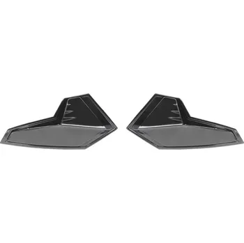 Helma na motorku LS2 Helmets LS2 MX701 AIR VENT UPPER GLOSS BLACK