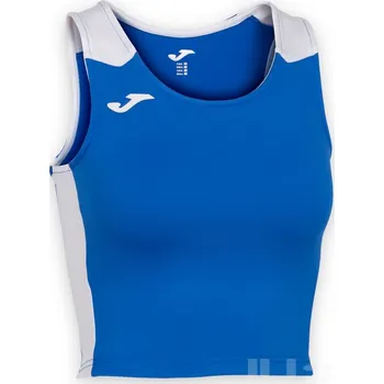 Běžecké oblečení Dámský top JOMA RECORD II, barva modrá - bílá, velikost S