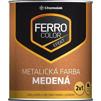 barva na kov Ferro color efekt měděná