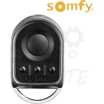 Pohon brány Miniaturní ovladač SOMFY Keygo rts, 4-kanálový vysílač, 433MHz RTS