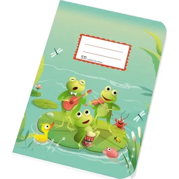 Sešit Papírny Brno Školní sešit A5 511 s PL 10 listů linkovaný