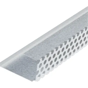 plechová krytina SATJAM Držák hřebenáče Rapid - 485 mm perforovaný - Aluzinek