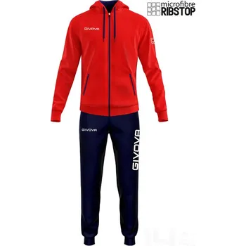 Souprava GIVOVA WINNER, barva 1204 červená - tmavě modrá, velikost 4XL