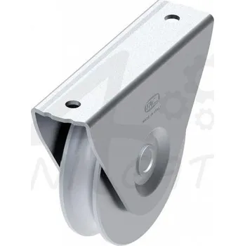 příslušenství k bráně Vodící kolo s vysokým držákem, kulatinový profil - VKOD 80