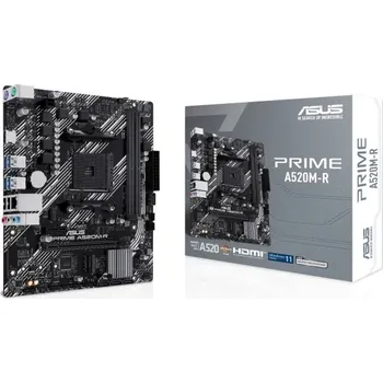 Základní deska ASUS MB Sc AM4 PRIME A520M-R, AMD A520, 2xDDR4, 1xHDMI, mATX