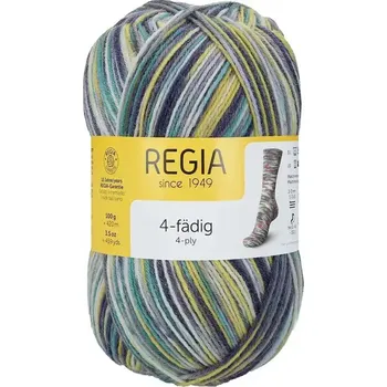 Příze Regia 4-Ply Color 9406 lichterfest color (Ponožková příze Regia 9406 lichterfest color)