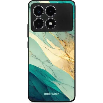 Pouzdro na mobilní telefon Lesklý kryt Mobiwear Glossy - Xiaomi Poco F6 Pro 5G - G024G - Zlatavý a zelenkavý mramor (Prémiové lesklé pouzdro, obal, kryt Mobiwear Glossy na mobil Xiaomi Poco F6 Pro 5G - G024G - Zlatavý a zelenkavý mramor, materiál Plast + TPU silikon - krytí po všec