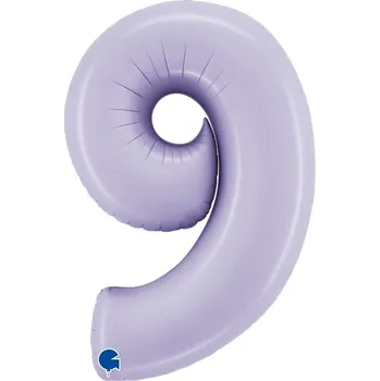Balónek Foliová číslice - lila 9