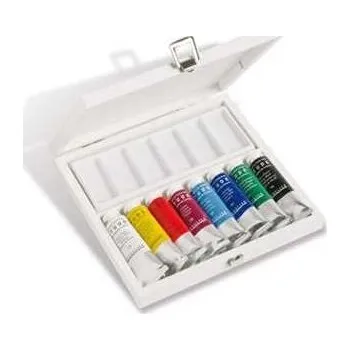 Olejová barva Sada olejových barev Sennelier Etude 8x34ml v dřevěné kazetě (Sada olejových barev Sennelier Etude 8x34ml v dřevěné kazetě)