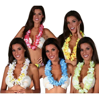 Karnevalový doplněk Guirca Havajský věnec různé barvy assort