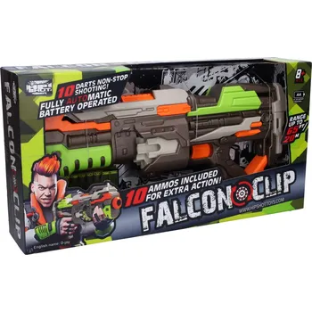 Dětská zbraň Puška s 10 pěnovými náboji 45 cm