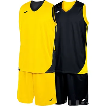 Basketbalový komplet JOMA KANSAS, barva žlutá - černá, velikost S
