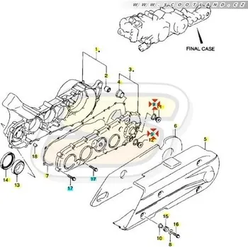 Suzuki Těsnící kroužek zátky 0916818003