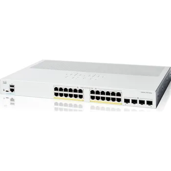 Síťový prvek Cisco Catalyst switch C1200-24P-4G (24xGbE,4xSFP,24xPoE+,195W,fanless)