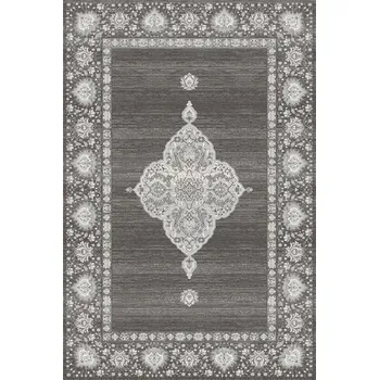 Koberec Vlněný koberec Agnella Tempo Natural Karuka Grafit - 100 x 180 cm