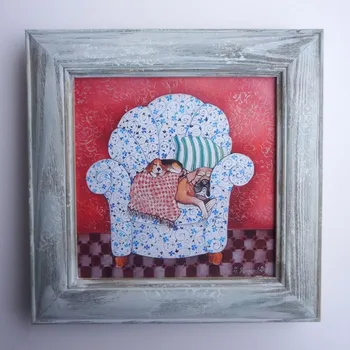 Zahradní dekorace Zuzana Honsová Spáči 28 x 28 cm