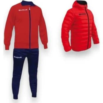 GIVOVA BOX TORINO, barva 1204 červená - tmavě modrá, velikost L