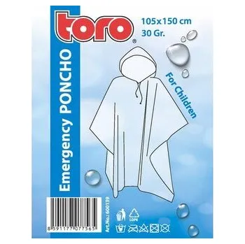 Pláštěnka PONCHO PLÁŠTĚNKA PRO DĚTI, VEL: 105X150CM