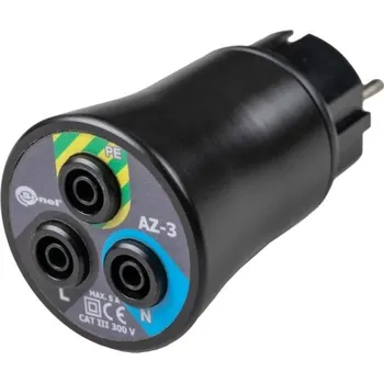 Sonel AZ-3 - Napájecí adaptér (síťová zástrčka/banánové zástrčky)