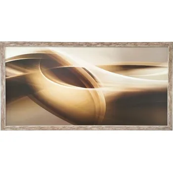 Obraz Bondecor Obraz v rámu tisk na papír lepený na MDF desku, 50x100 cm, Abstrakt