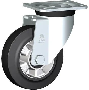 Příslušenství k zahradní technice Průmyslové pryžové pojezdové kolo 16609-ELASTIC 125 M40