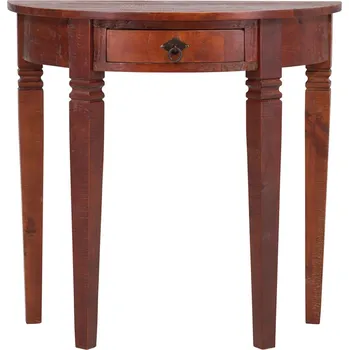 Konzolový stolek Hnědý konzolový stolek z masivní borovice Catalina hnědý