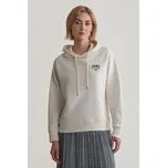 MIKINA GANT SMALL GRAPHIC HOODIE CREAM