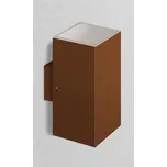 Nástěnné LED svítidlo Mivvy PLAN IP65 a IP40 60 × 144 × 76 mm Varianta: 60 × 144 × 76 mm, IP65, 7 W, 3000K, měděná, oboustranné vyzařování