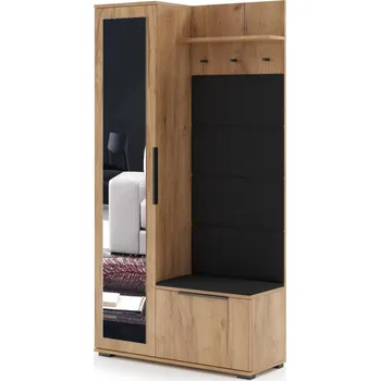 Předsíňová stěna Stěna do předsíně se zrcadlem GIANA - levá