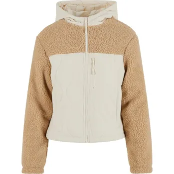 Dámská větrovka Ladies Sherpa Crinkle Nylon Mix Jacket - unionbeige/whitesand XL